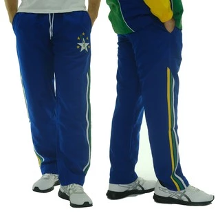 Calça Tactel Forrada Esportiva Brasil Patriota Torcida Microfibra Masculina Adulto