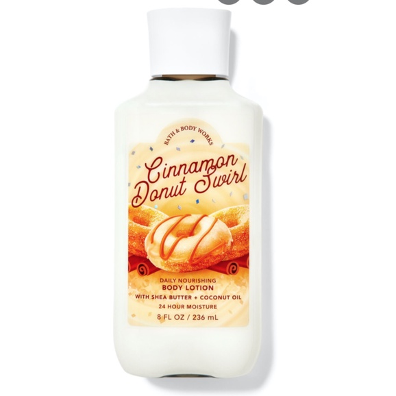 Bath & Body Works Cinnamon Donut Swirl Body Lotion Locao Corporal
