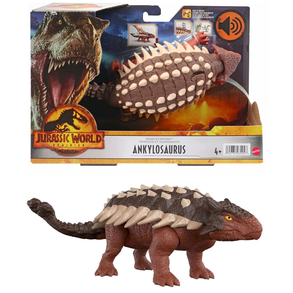 Dinossauro Jurassic World C Som Ruge E Ataca Mattel Shopee Brasil