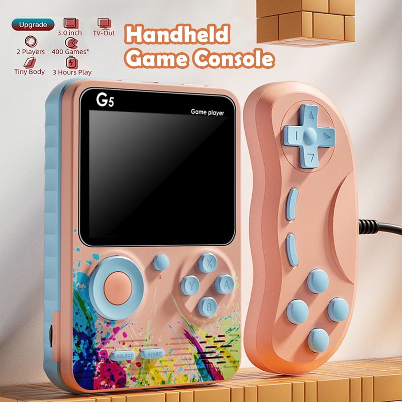 500 Jogos Em 1 Video Game Console Retro Handheld Mini Clássico Jogo De Vídeo HD LCD Tela