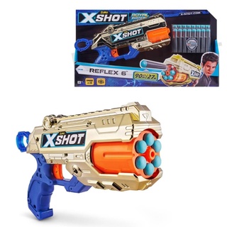 X-Shot Royale Edition - Reflex 6 - 16 Dardos