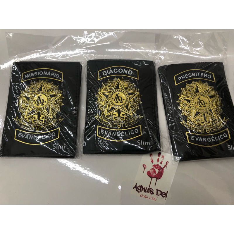 carteira cargo eclesiastico