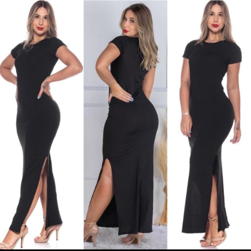 Vestido Longo com Manguinha na Black Friday 2025 | BuscaProdutos