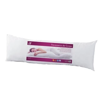 Travesseiro de Corpo com Fronha Percal 180 Fios 130x50cm BF Colchões