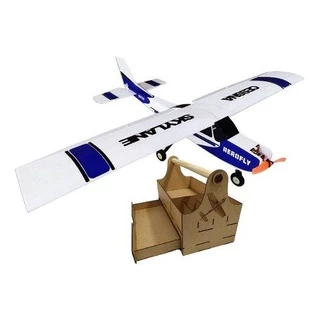 Aeromodelo Eletrico Cessna 4 Canais Motor Brushles Kit 3