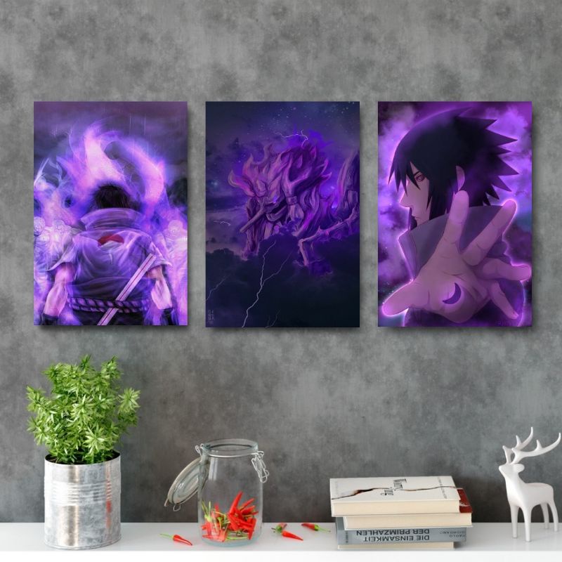 Quadro Decorativo Naruto Desenho Anime Salas Quartos Decorações Com Moldura  G03