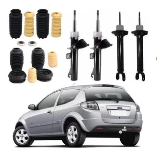4 Amortecedor+ 4 Kit Suspensão Ford Ka 2007 2008 2009 2010