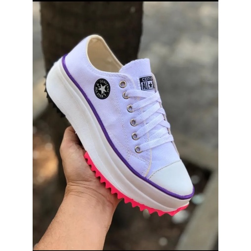 Tênis all star track 2.0 colors chuck taylor plataforma - R$ 169.90, cor  Branco (para caminhada, confortável) #165187, compre agora