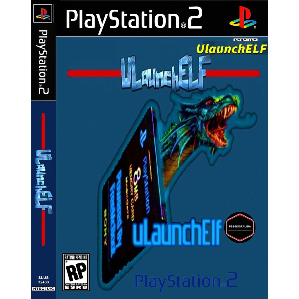 DVD mídia Ulaunchelf PS2