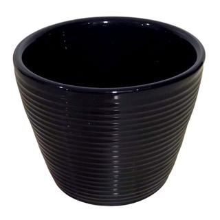 Vaso Cachepot de Cerâmica Esmaltado 12cm Decorativo Plantas