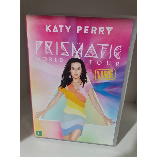 DVD Katy Perry Prismatic World Tour Live Shopee Brasil