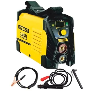 Máquina de Solda Inversora LIS-120B POWER Bivolt com Display Digital LYNUS em Oferta na Shopee
