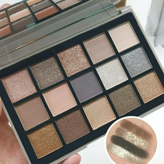 15 cores paleta de sombras cor terra perolado fosco cimento paleta à prova dwaterproof água à prova de suor cor Retro sombra