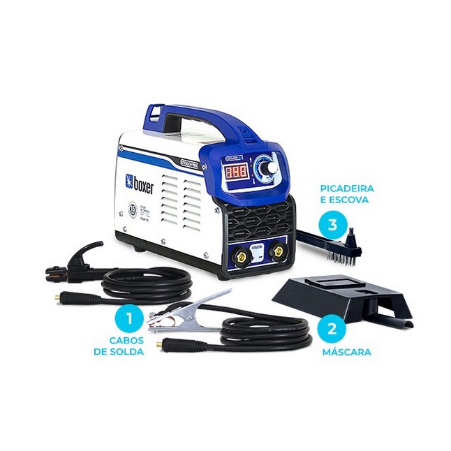 Maquina Inversora De Solda 140 Amperes Touch150 Boxer Bivolt Maquina Inversora De Solda 140 Amperes Touch150 Boxer Bivolt