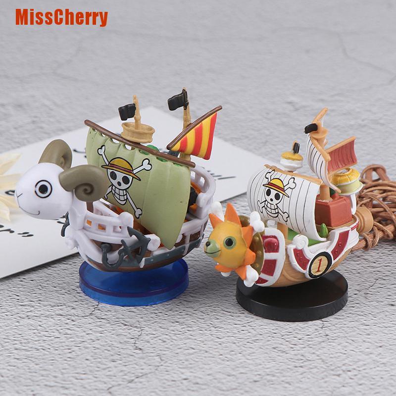 [MissCherry] 1Pc One Piece Going Merry Thousand Sunny Grand Pirate Ship Action Figure
