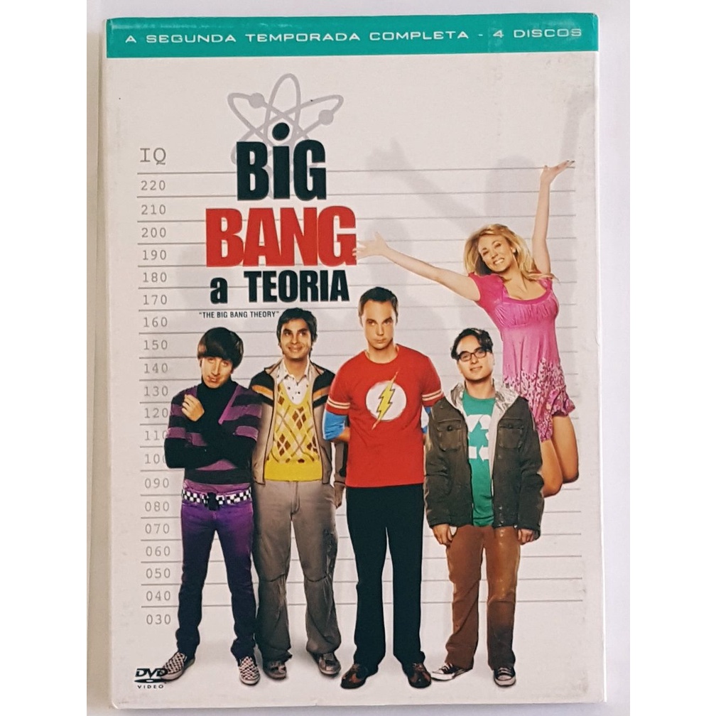 BOX DVD BIG BANG A TEORIA - A SEGUNDA TEMPORADA COMPLETA - ORIGINAL ...