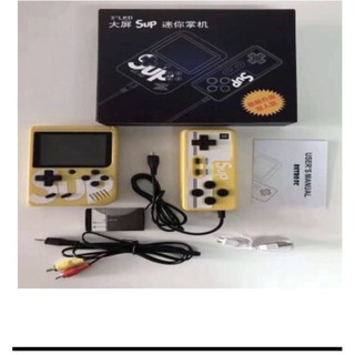 Video Game Portátil SUP Com Controle 2 Jogadores 400 Jogos Mario Pac man  Donken Mini Box Plus - Escorrega o Preço