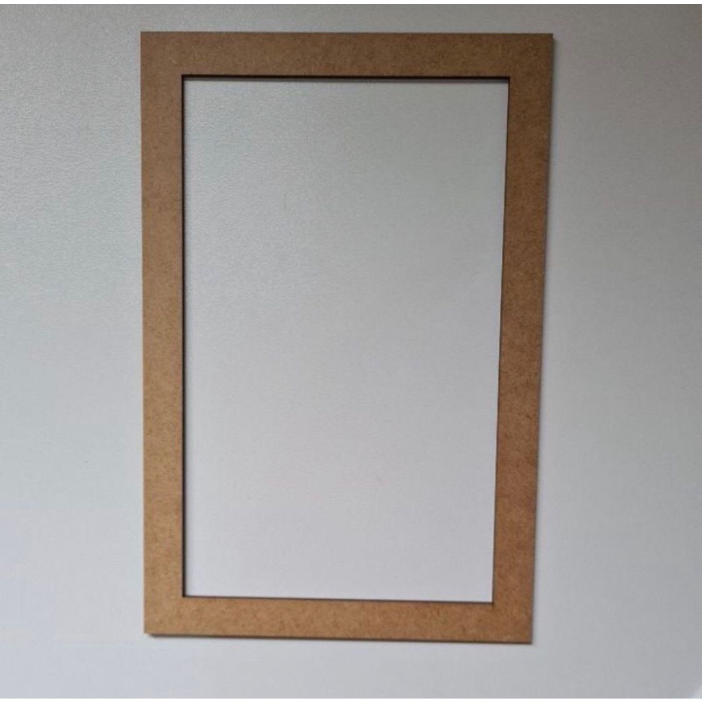 kit com 10 molduras 21x29,7 A4 3mm em mdf cru sem fundo