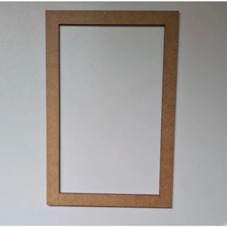 kit com 10 molduras 21x29,7 A4 3mm em mdf cru sem fundo