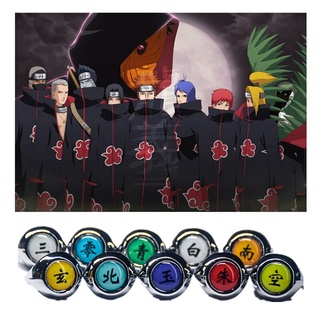 Melhor Site De Naruto : Anéis e Indumentárias Da Akatsuki