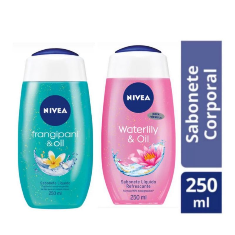 Sabonete Nivea Waterlilyfrangipani 250ml Shopee Brasil