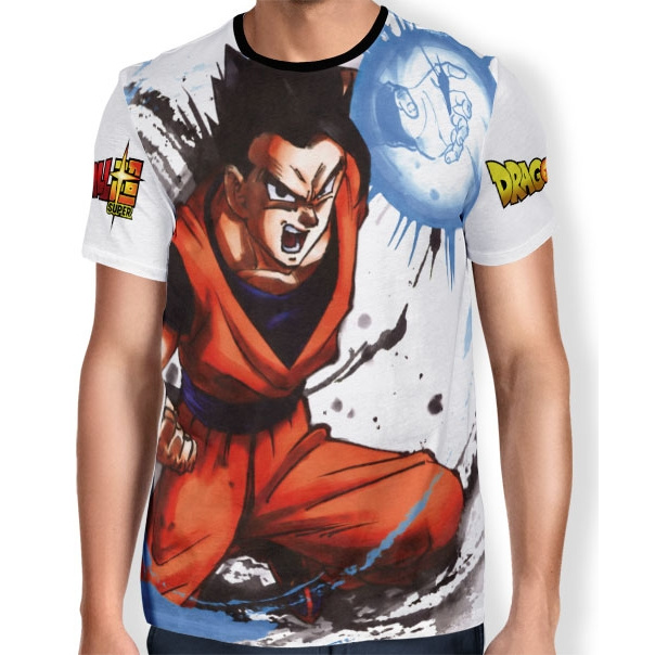 Camisa Full Art Brusher Goham - Dragon Ball Super | Shopee Brasil