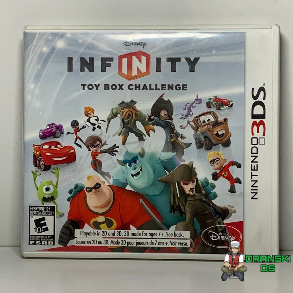 Disney infinity toy on sale box challenge 3ds