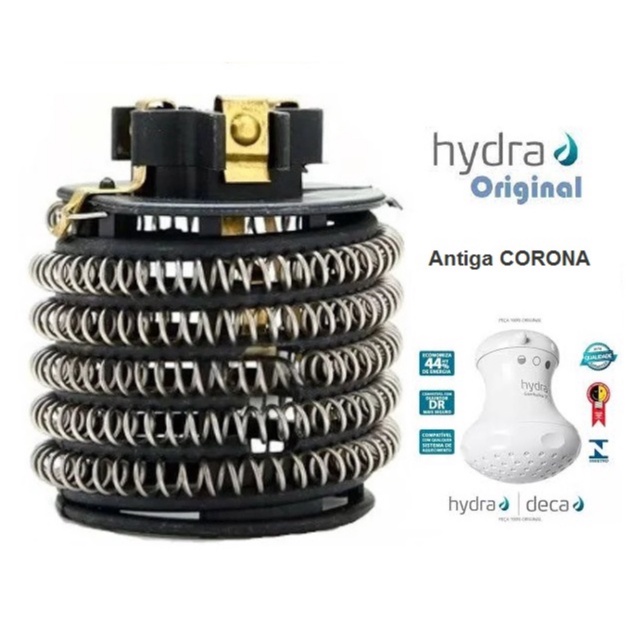 Resistencia Para Chuveiro Gorducha 3T 127v 5400w / 220v 5400w Hydra ...
