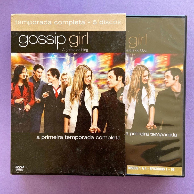 box gossip girl primeira 1 temporada