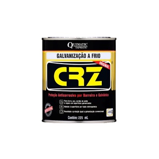 Galvanizacao A Frio 225ml CRZ (Aplicar C/Pincel) DB1 Tapm