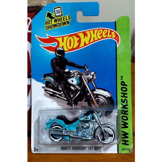 hot wheels harley davidson fat boy