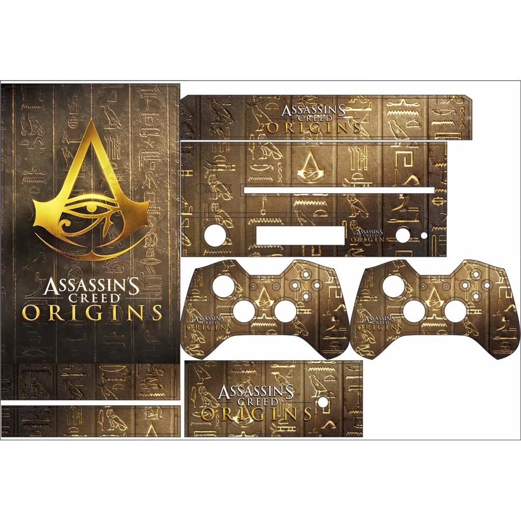 Skin Adesiva Xbox One Fat Assassin s Creed Origins Shopee Brasil