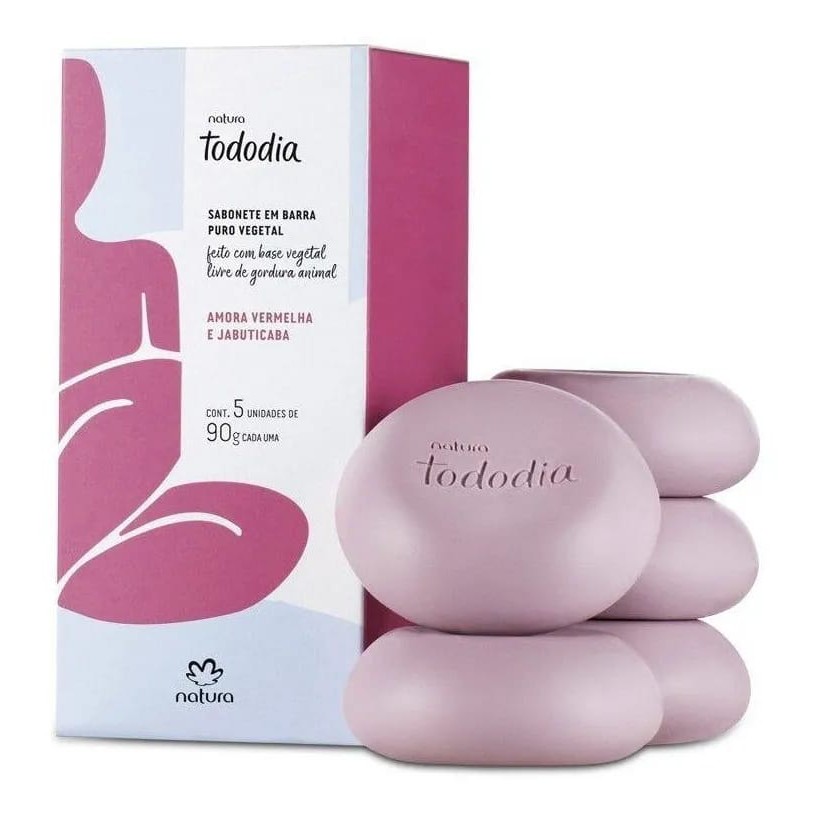 Sabonete Hidratante Nutritivo para o Corpo Amora Vermelha e Jabuticaba ...