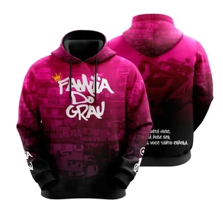 Blusa de Frio Moletom Família do Grau Adulto Pronta Entrega