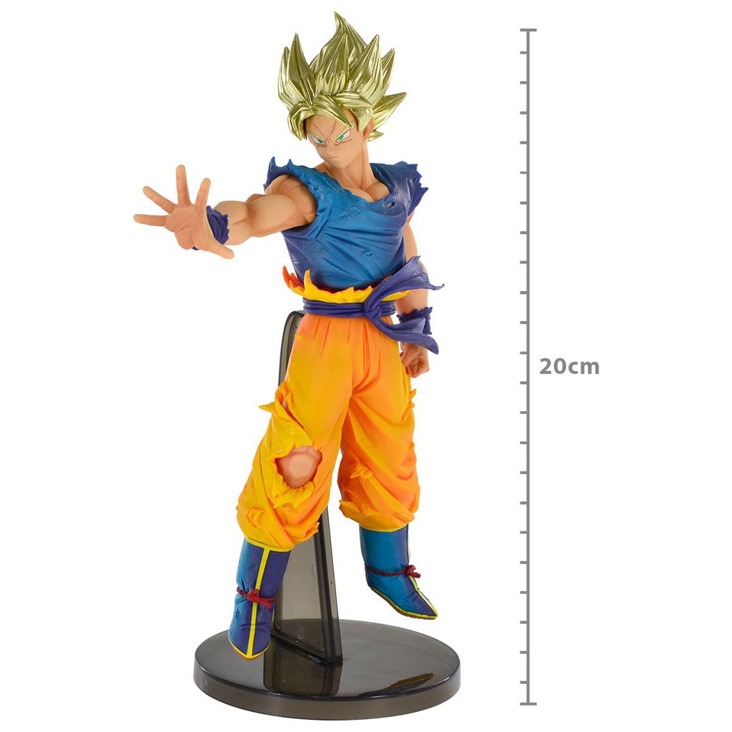 Boneco Goku Dragon Ball Gt Demoniacal Fit Azul Amarelo