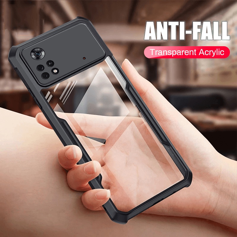 nulala Cover per Xiaomi POCO M5s, Trasparente Custodia per Cellulare Antiurto Antigraffio Silicone Sottile TPU Morbida Custodia Protettiva per Xiaomi POCO M5s