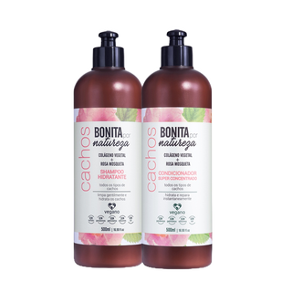 Kit Home Care Bonita Por Natureza Cabelo Cacheado 2x500ml