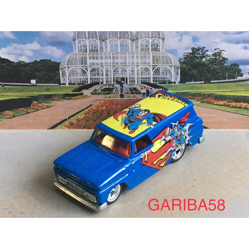 HOT WHEELS '64 GMC PANEL SUPERMAN 2011 NOSTALGIC BRANDS DC COMICS