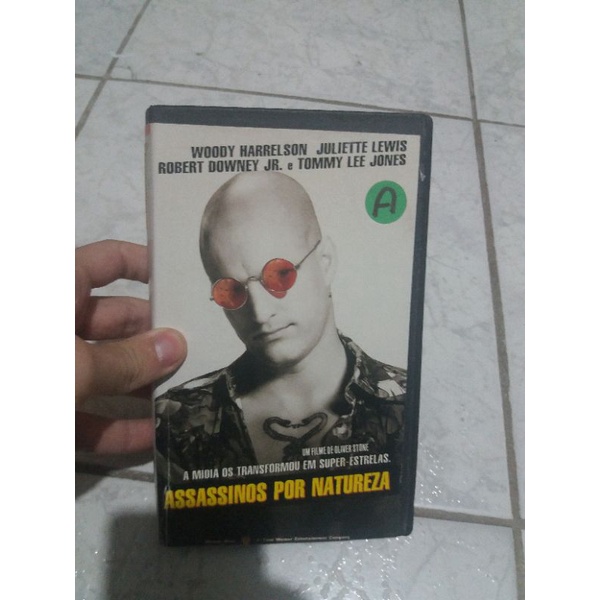 Fita Vhs Original - Assassinos Por Natureza