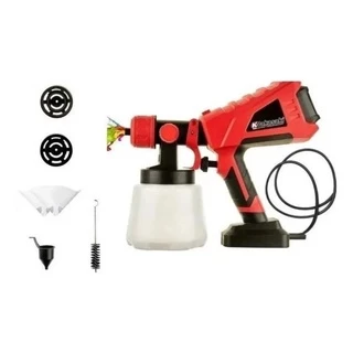 Pistola De Pintura Elétrica Pulverizadora 800w Tanque 1 Litro