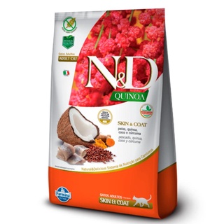 Ração Nd Quinoa Gatos Adultos Skin Peixe - 1,5kg