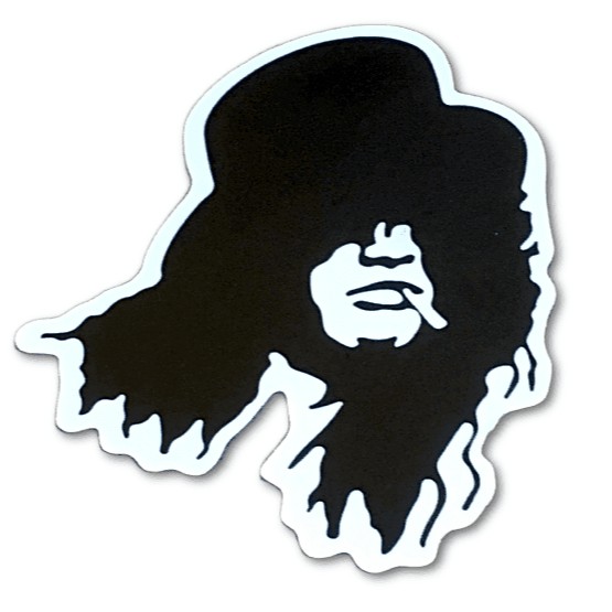 2 Mini Adesivos Slash ( Guns and Roses ) - Belíssimo adesivo de 6,4cm ...