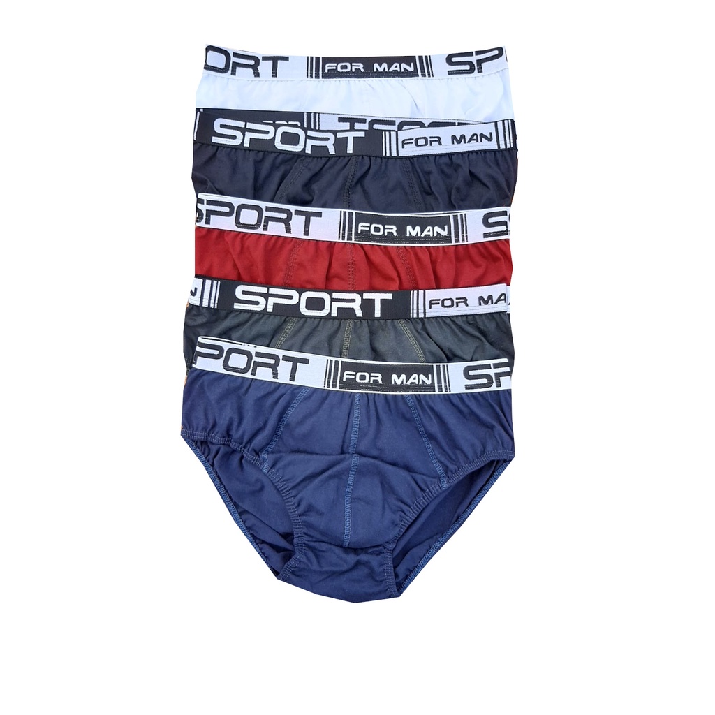 Kit Cuecas Slip Adulto 100% Algodão/qualidade E Conforto
