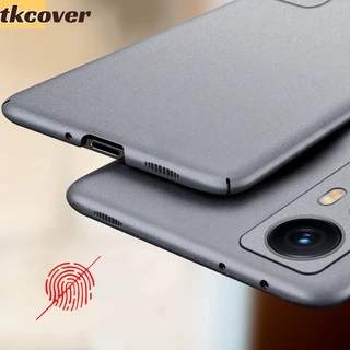 Capa Resistente Fina De Arenito Em PC Anti-Impacto Para Xiaomi Mi 12 12X Pro 11T Civi Mix 4 11 Lite