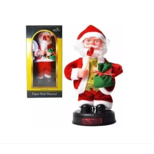 Estátua Natalina Musical Iluminada Papai Noel Camionete 20cm - Gici  Christmas - Decoração de Natal para Casa - Magazine Luiza