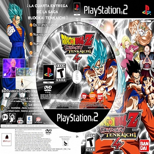 Dragon Ball Z B T 4 Ps2 Audio Dubladão