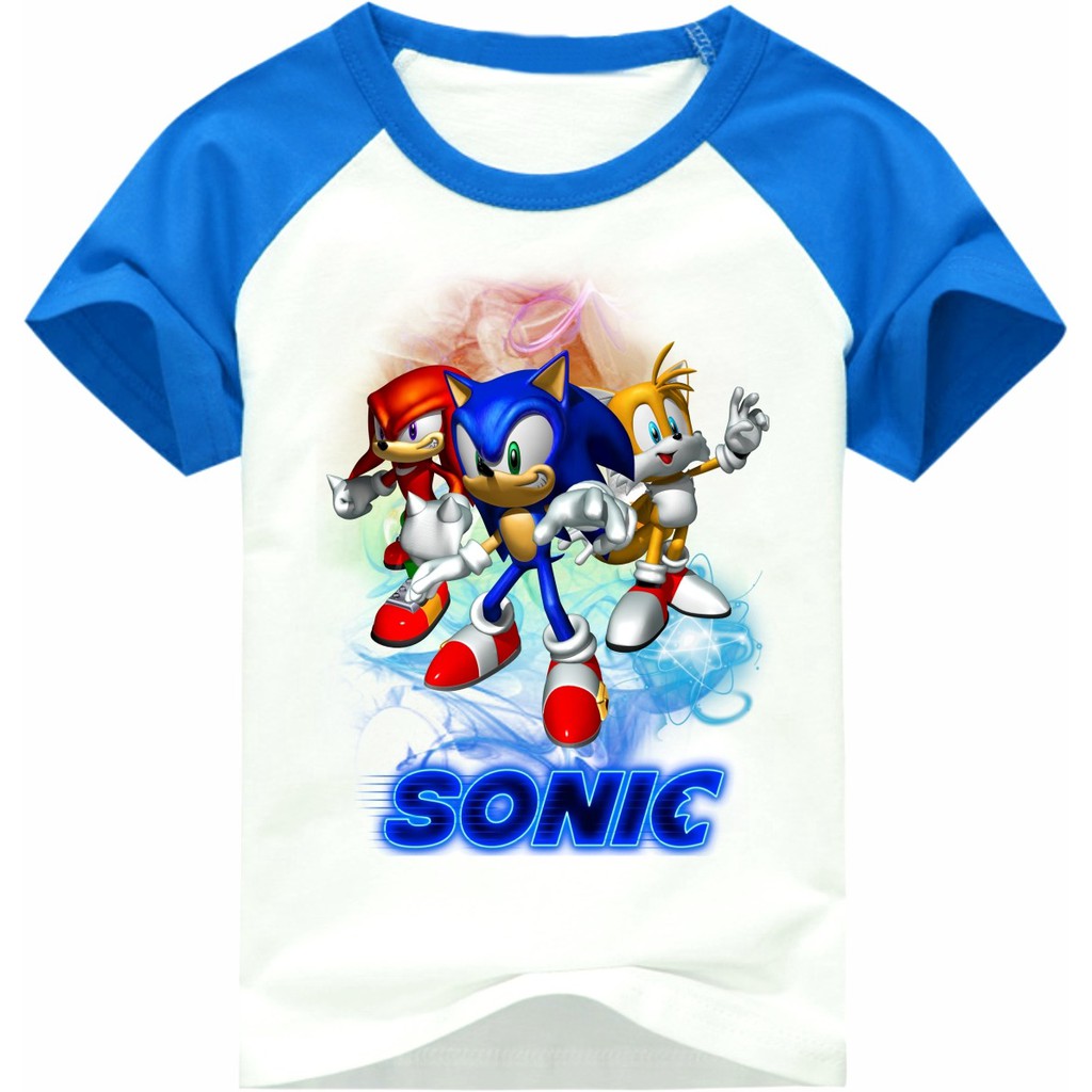 Camiseta Camisa Sonic Jogo Play Desenho Menino Criança Top5_x000D_ - JK  MARCAS - Camiseta Infantil - Magazine Luiza
