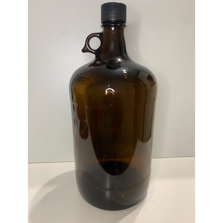 1 Growler Vidro 4 Litros Cerveja Artesanal Garrafa Garrafão | Shopee Brasil