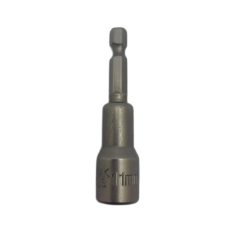Soquete Magnético 11 mm Encaixe 1/4 para Furadeiras e Parafusadeiras