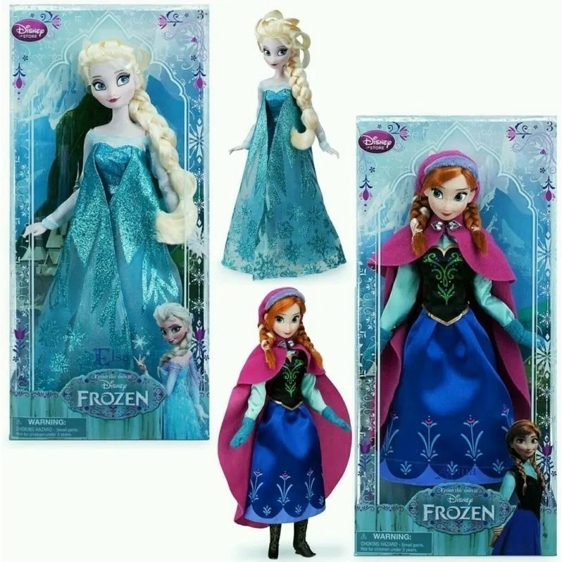 Bonecas frozen anna e elsa